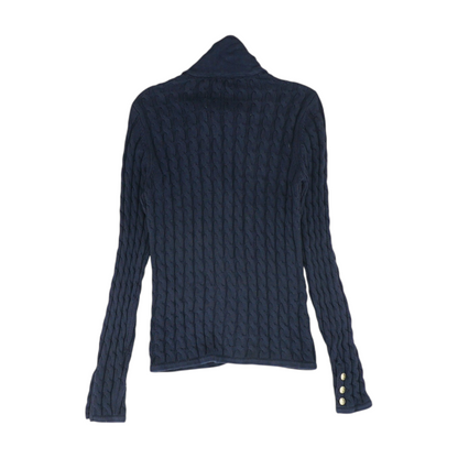 Navy Cardigan Sweater