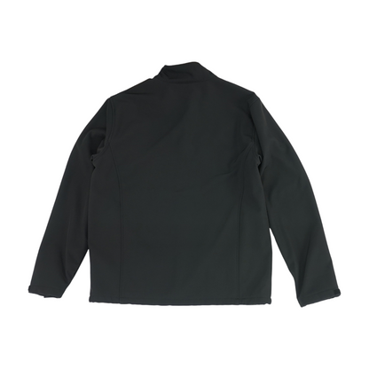 Black Solid Active Jacket