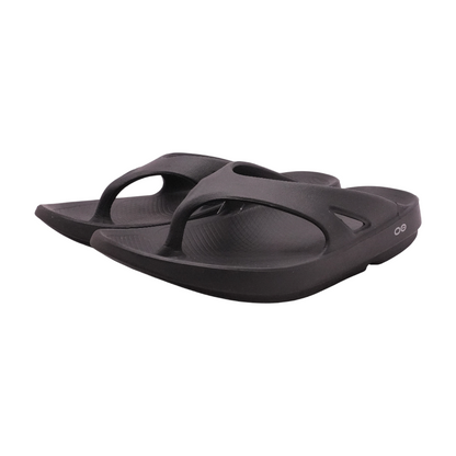 Black Flip-Flop Sandals