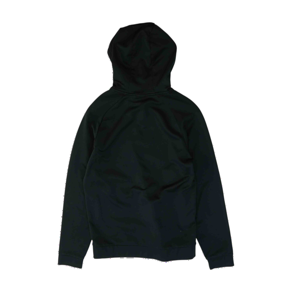 Black Solid Hoodie Pullover
