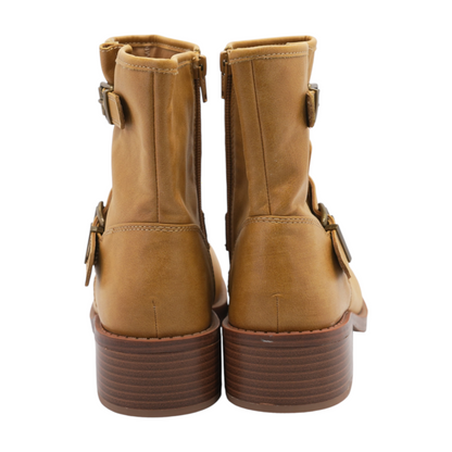 Wild Pair Tan Ankle Boots – Image 3