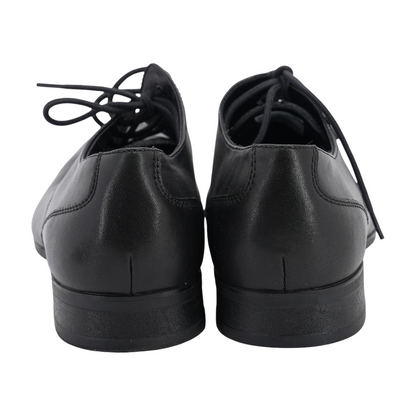 Black Lace-Up Dress Shoes