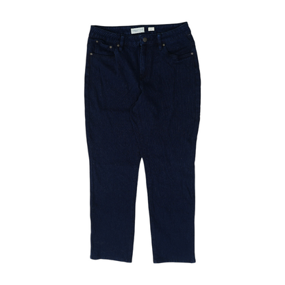 Navy Straight Jeans