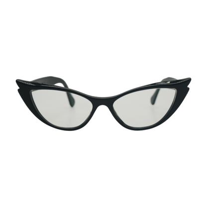 Black Wave Cat Eye Prescription Eyewear