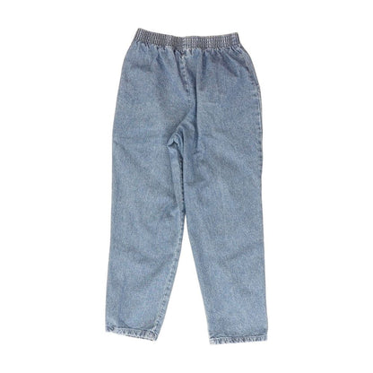 Blue Solid Jeans