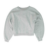 Gray Solid Sweatshirt Pullover