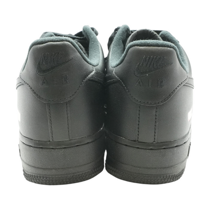Air Force 1 Low Supreme Black Low-Top Athletic Shoes