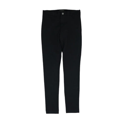 Black Solid Dress Pants