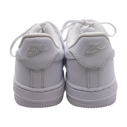 Air Force 1 Low LE White Leather Athletic Shoes