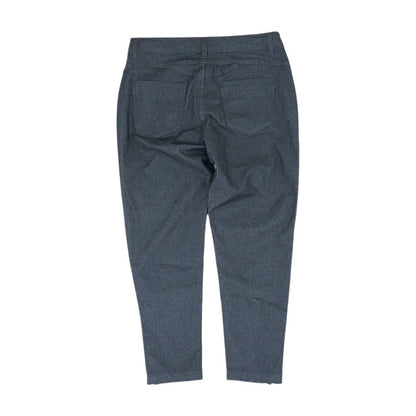 Gray Solid Chino Pants