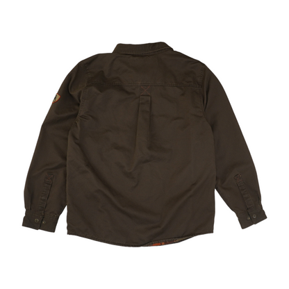 Brown Solid Jacket