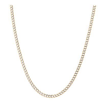 14K Two-Tone Gold Chain Necklace