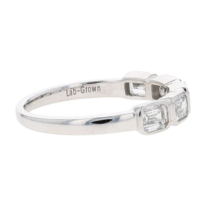 1 ctw 14K White Gold Lab Grown Diamond Band Ring