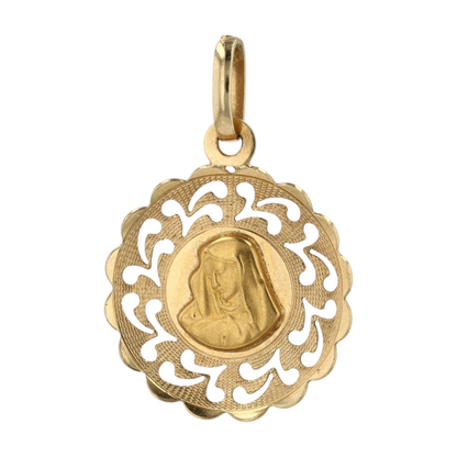 18K Yellow Gold Pendant
