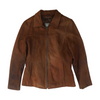 Wilson's Leather Brown Solid Leather Jacket – Image 1
