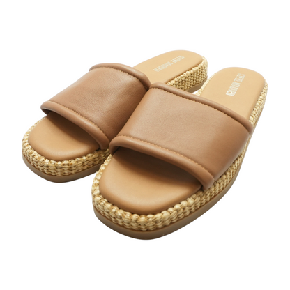 Brown Flat Sandals