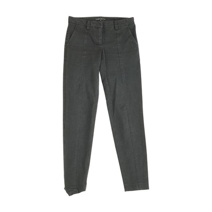 Black Solid Chino Pants
