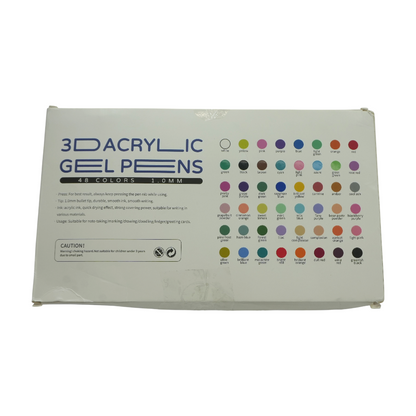 3D Acrylic Gel Pens