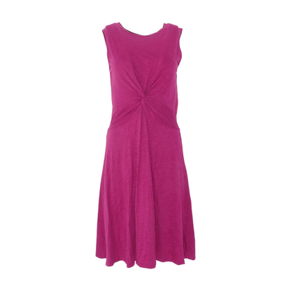 Magenta Midi Dress