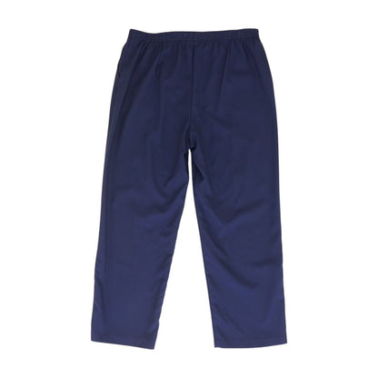 Blue Solid Pants