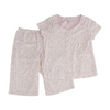 Pink Floral Pajama Set
