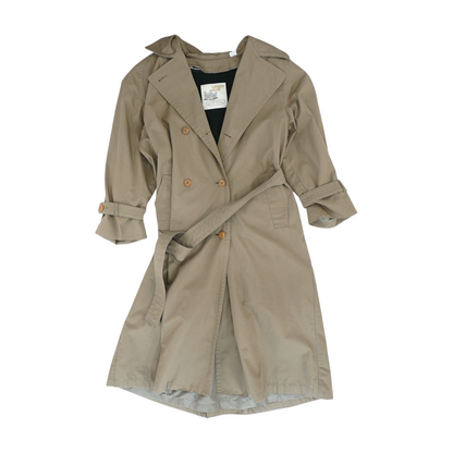 Brown Petite Solid Coat