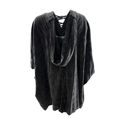 Gray Graphic Hoodie Pullover