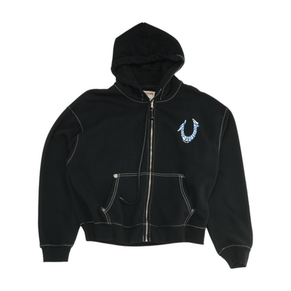 Black Solid Active Jacket