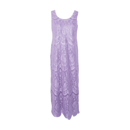 Purple Petite Midi Dress