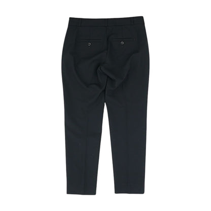 Black Solid Dress Pants