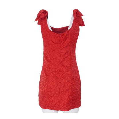 Red Hearts Mini Dress