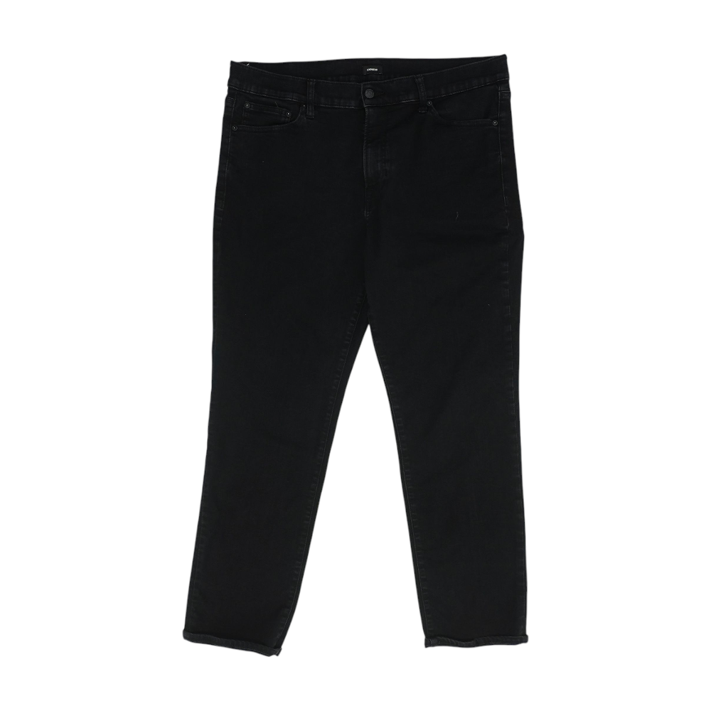 Black Straight Jeans