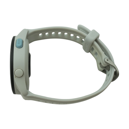 43mm Forerunner 165 Gray Smartwatch White Band One Size