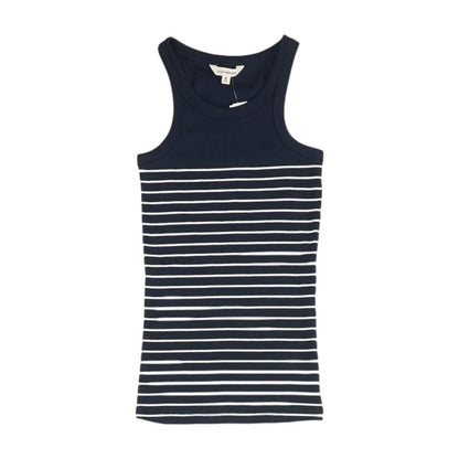 Navy Striped Tank Knit Top