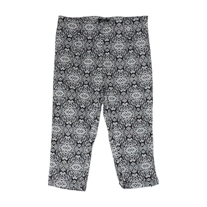 Black Misc Capri Pants