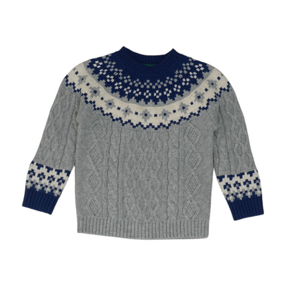 Geometric Pullover Sweater