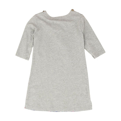 Gray Graphic Crewneck T-Shirt