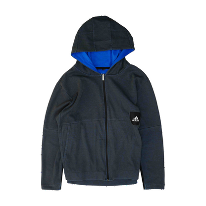 Blue Solid Active Jacket