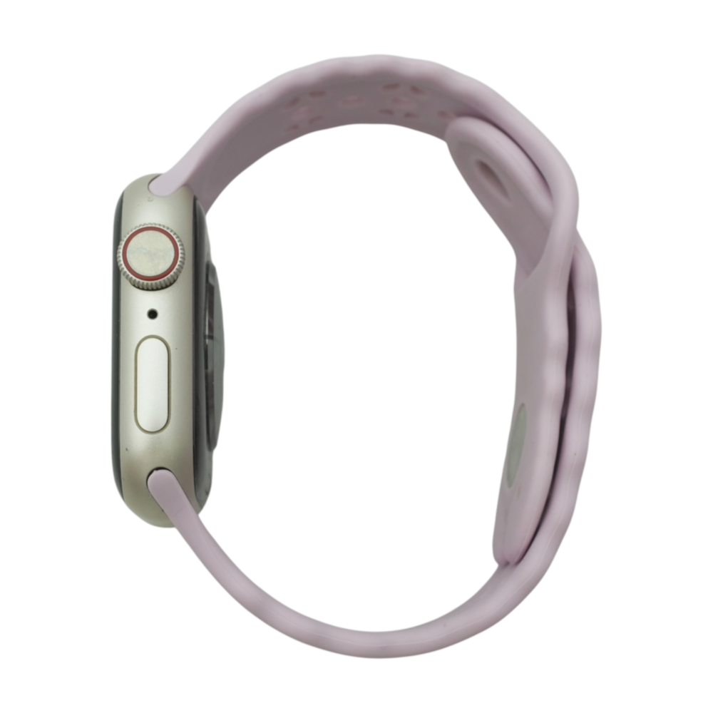Apple 41mm Series 9 Starlight Smartwatch Pink Band S/M – Image 3