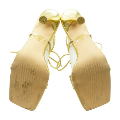 Gold Stiletto Heels