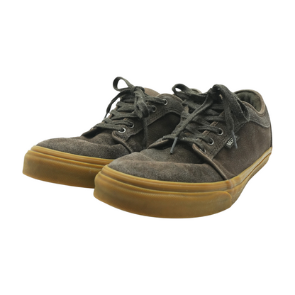 Brown Low-Top Athletic Shoes