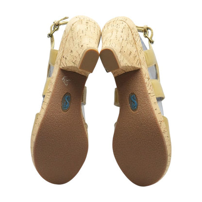 Tan Block Heels