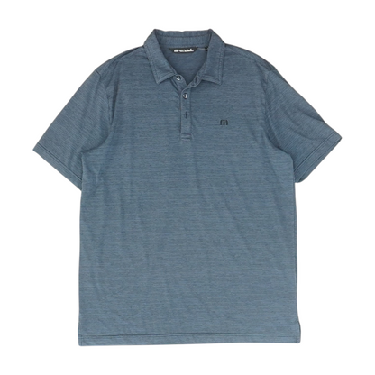 Navy Solid Short Sleeve Polo