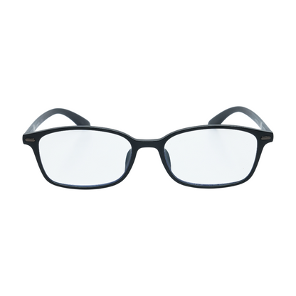 Black FRD-23S-003AD Rectangle Prescription Eyewear