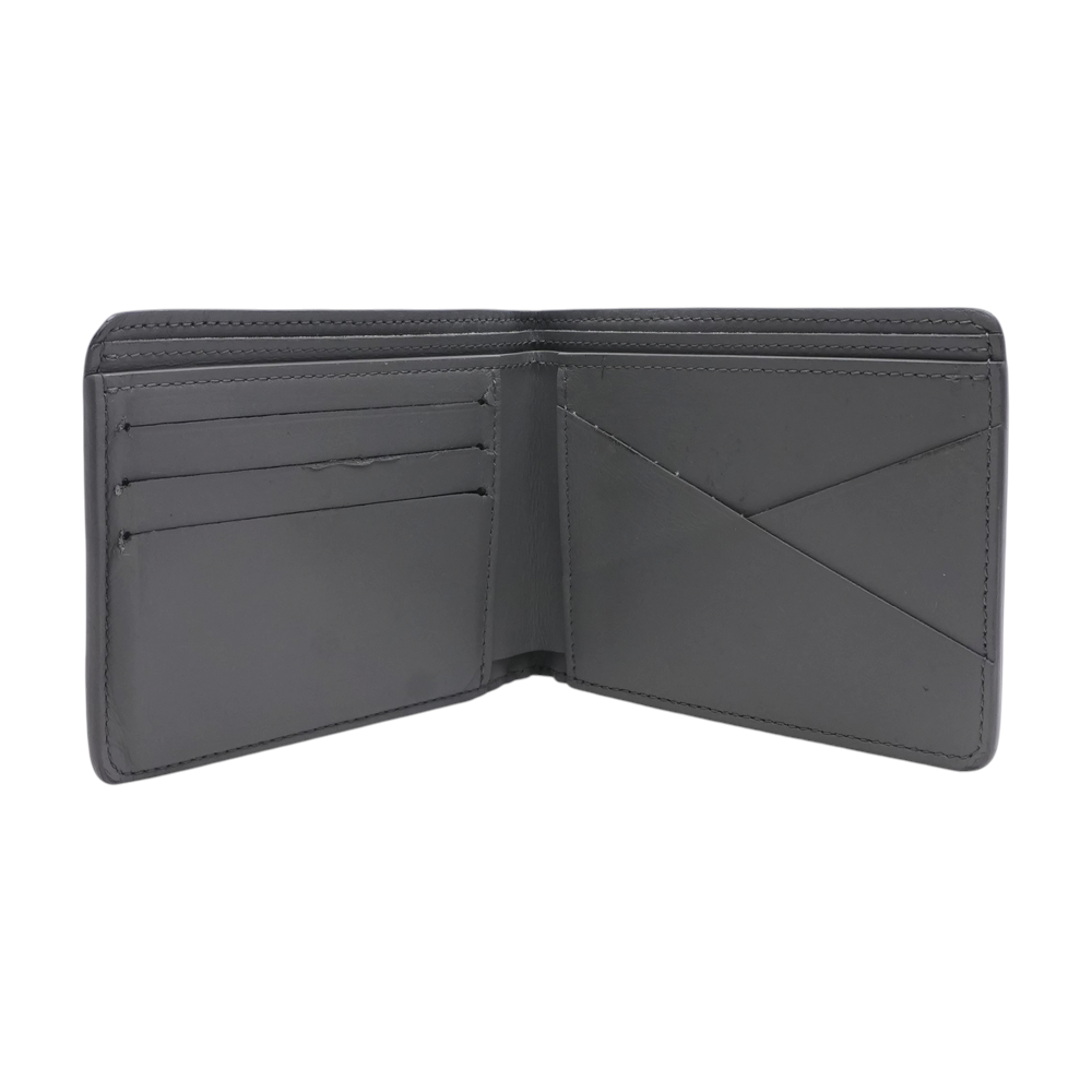 Monogram Shadow Bifold Wallet in Anthracite Grey