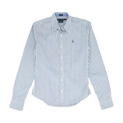 White Striped Button Down