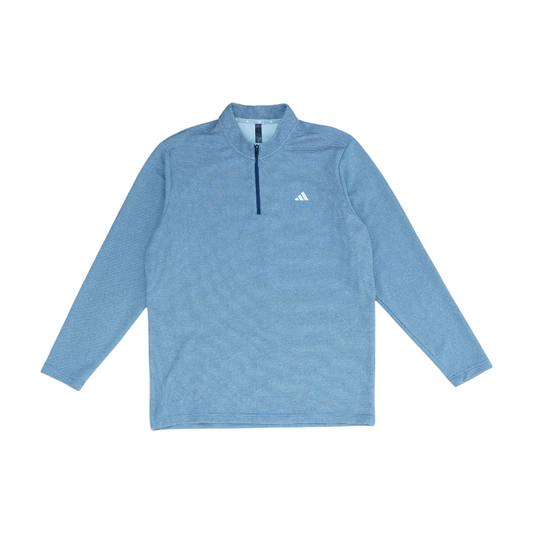 Gray Solid 1/4 Zip Pullover