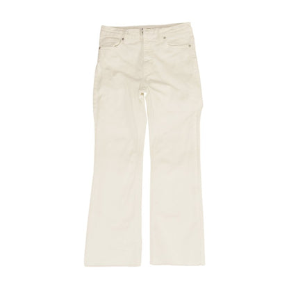 White High Rise Jeans