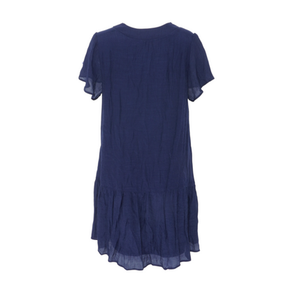 Navy Petite Mini Dress
