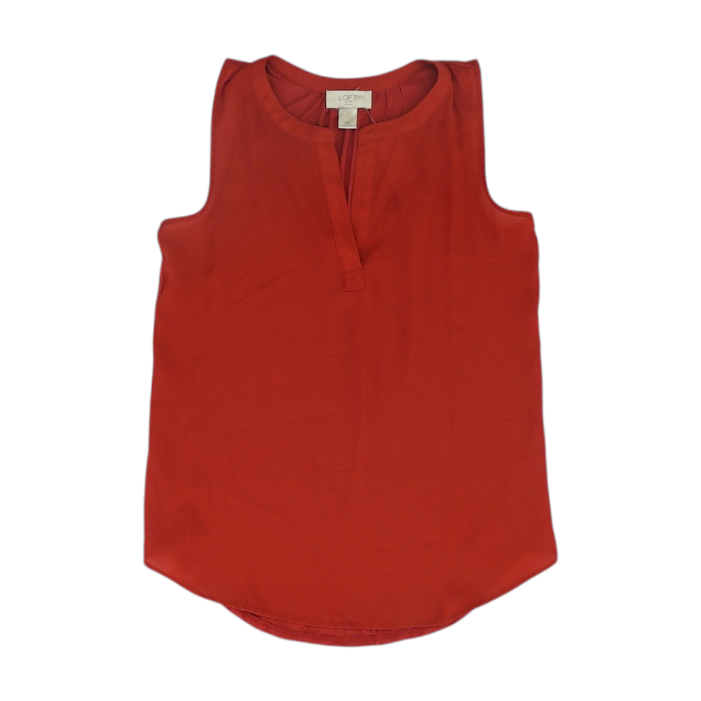 Red Petite Blouse